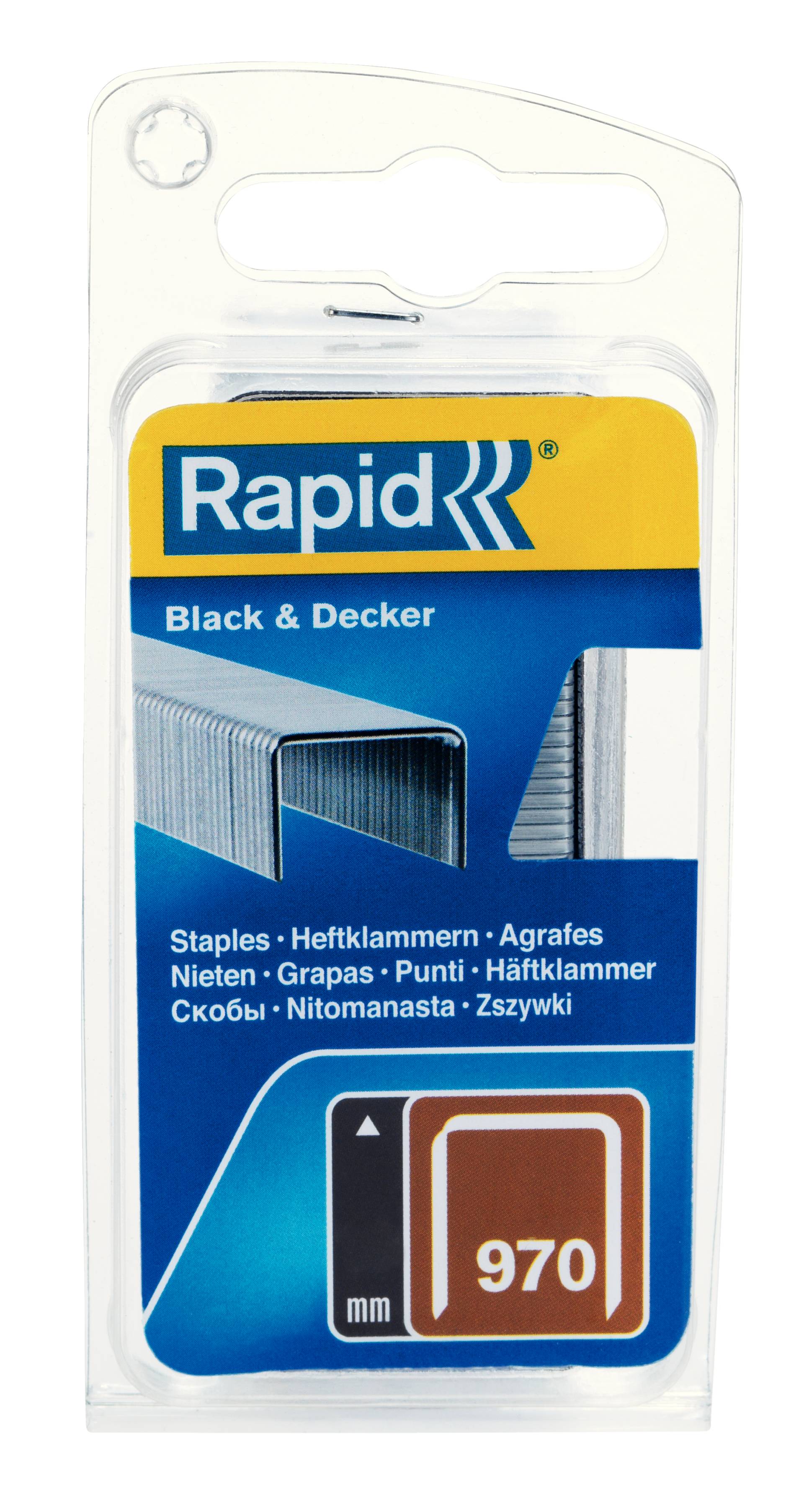 Rapid Klammern Typ 970/8 mm 1.120 Stück Rapid Klammern Typ 970/8 mm 1.120 Stück von Rapid