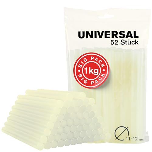 Rapid Heißklebesticks ECO-T Transparent Ø 11-12 x 190 mm, 1 kg / 52 Stück Klebestifte, für Heißklebepistolen und ideal zum Basteln, Dekorieren, Fixieren und Reparieren Rapid Heißklebesticks ECO-T Transparent Ø 11-12 x 190 mm, 1 kg / 52 Stück Klebestifte, für Heißklebepistolen und ideal zum Basteln, Dekorieren, Fixieren und Reparieren von Rapid