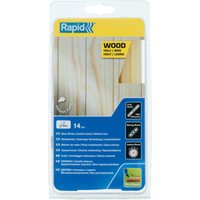 Rapid Klebesticks Holz, Durchmesser 12 x 190 mm 14 Stk. Blister von Rapid