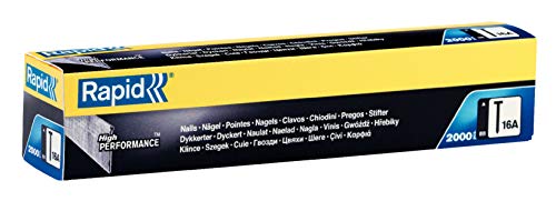 Rapid Nägel Typ 16A, 64mm 20° Streifennägel 16Ga, 2.000 Stk., für druckluftnagler und elektronagler Rapid Nägel Typ 16A, 64mm 20° Streifennägel 16Ga, 2.000 Stk., für druckluftnagler und elektronagler von Rapid