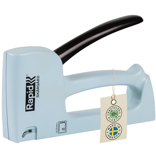 Rapid Handtacker R13 Skärgård, Tacker für Holz und Leinwand, Leicht, Klein und Handlich, für Klammern Typ 13, 4-10mm Rapid Handtacker R13 Skärgård, Tacker für Holz und Leinwand, Leicht, Klein und Handlich, für Klammern Typ 13, 4-10mm von Rapid