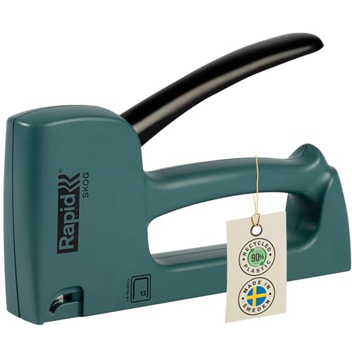 Rapid Handtacker R13 Skog, Tacker für Holz und Leinwand, Leicht, Klein und Handlich, für Klammern Typ 13, 4-10mm Rapid Handtacker R13 Skog, Tacker für Holz und Leinwand, Leicht, Klein und Handlich, für Klammern Typ 13, 4-10mm von Rapid