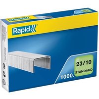 Schachtel mit 1000 Heftklammern Typ 23/10 verzinkt für grobe Heftgeräte Rapid 24869300 von Rapid