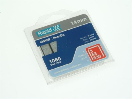 Tackerklammern Typ 53 14mm 1060 Stück f.Rapid ESCO Tackerklammern Typ 53 14mm 1060 Stück f.Rapid ESCO von Rapid