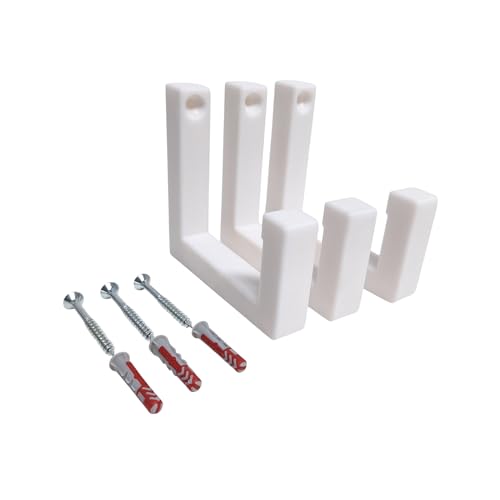 Wandhalterung passend für FritzBox 6690 Cable 6590 6591 passend für AVM FritzBox Cable Kabel - Drei Halter inkl. Befestigungsmaterial (vertikal) von Rapid