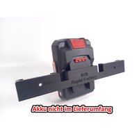 Rapid Factory Akkuhalter/Wandhalter Passend Für 3X Parkside X20V Team Akku Wandhalterung Halter von RapidFactory