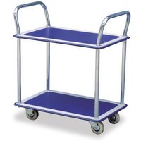 RapidLift 16/1400100 Leichter Etagenwagen Stahl verchromt Traglast (max.): 120kg Verkehrsblau (RAL 5 von RapidLift