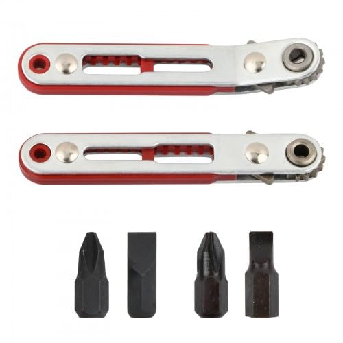 2 Stück Mini-Ratschen Schraubenschlüssel-Mini Ratschenschlüssel Magnetisch für Autos, Gadgets, Häuser - Ideal für jede Maschine und andere Geräte von Rapidbok