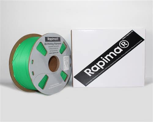3D Druck PVB Filament 1,75mm GRÜN 3D-Druckerfilament 1kg umweltfreundlich und biologisch abbaubar von Rapima