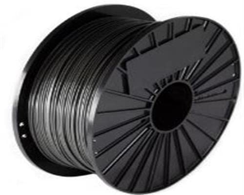 Nylon Filament 1,75mm Schwarz stark, hitzebeständig,korrosionsbeständig,gute Abriebfestigkeit und gute Alterung, 0,2kg-Spule black von Rapima
