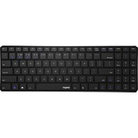 Rapoo E9100M Multi-mode Wireless Tastatur - Schwarz von Rapoo