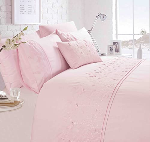 Rapport Home Furnishings Rapport Home Papillon Butterfly Bettwäsche-Set für Einzelbett, Rosa von Rapport Home Furnishings