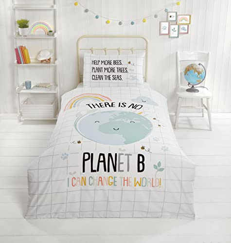 Rapport Home Sustainable Planet B Bettwäsche-Set für Einzelbett von Rapport Home Furnishings