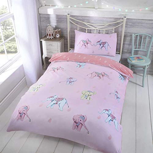 Rapport Home Bettbezug Doppelbett Rapport Ellie Bettwäsche-Set, Polyester, Rose von Rapport