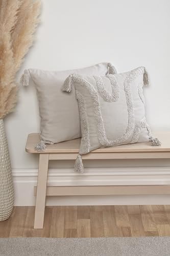 Rapport Home Getufteter Kissenbezug, Cabana-Stil, grau Rapport Home Getufteter Kissenbezug, Cabana-Stil, grau von Rapport Home