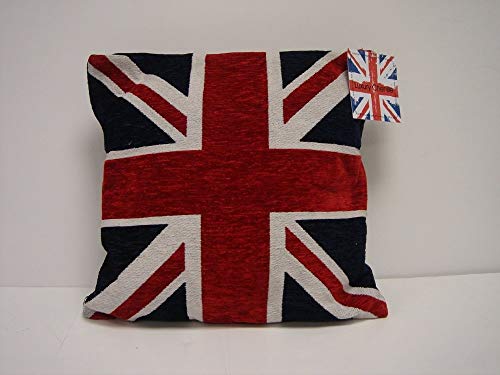 Rapport Wunderschönes, Dickes, schweres Chenille-Kissen, 45,7 cm, Rot/Weiß/Blau, Mehrfarbig, 45 x 45 cm (Pack of 1) Rapport Wunderschönes, Dickes, schweres Chenille-Kissen, 45,7 cm, Rot/Weiß/Blau, Mehrfarbig, 45 x 45 cm (Pack of 1) von Rapport