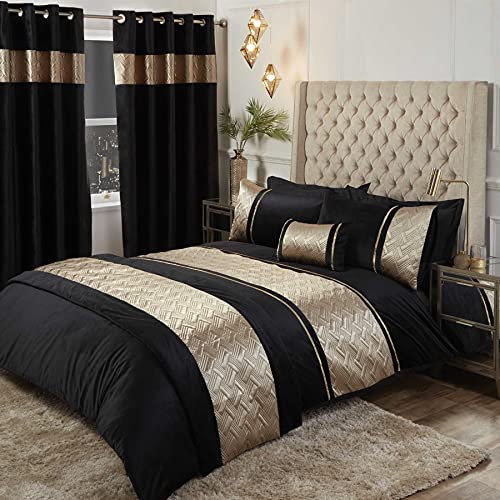 Rapport Home Capri Bettwäsche-Set für Einzelbett, goldfarben von Rapport Home