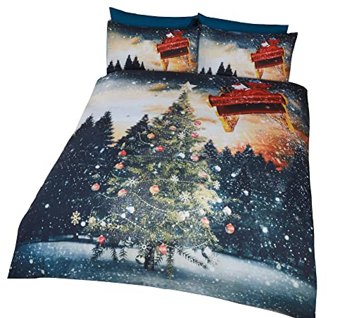 Rapport Home Northern Lights Bettwäsche-Set, Polyester-Baumwolle, Mehrfarbig, King Size von Rapport Home