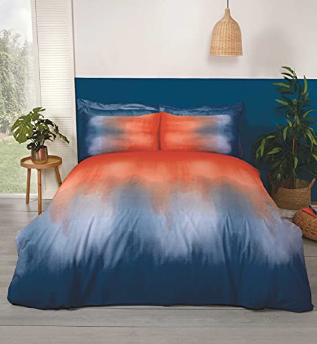 Rapport Home Ombré Spice & Blue King Size Bettbezug-Set von Rapport