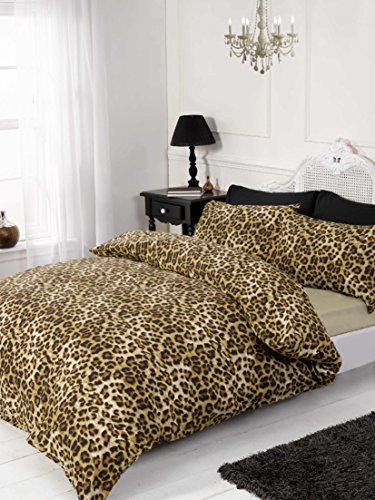 Rapport Leoparden-Bettwäsche-Set, 4-TLG., Natur, King Size Rapport Leoparden-Bettwäsche-Set, 4-TLG., Natur, King Size von Rapport