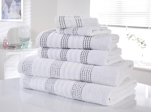 Rapport Spa Handtuchset Bale, 100% Baumwolle – weiß Rapport Spa Handtuchset Bale, 100% Baumwolle – weiß von Rapport