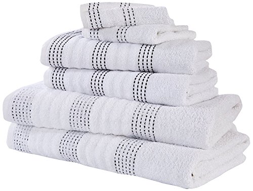 Rapport Spa Handtuchset Bale, 100% Baumwolle – weiß von Rapport