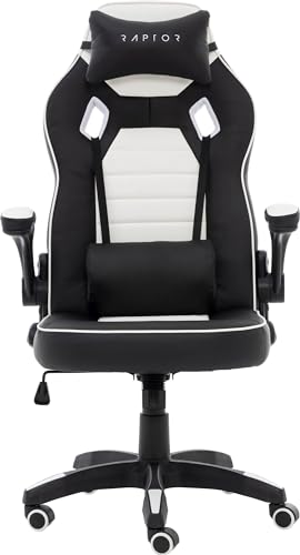 Raptor-Gaming Gaming-Stuhl RS-GS-50 Schwarz/Weiß von Raptor-Gaming