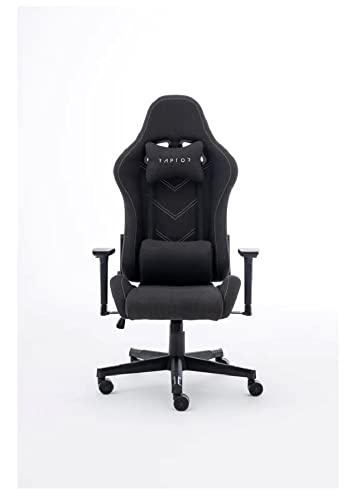 Raptor Gaming Stuhl GS-100 Soft Fabric schwarz von RAPTOR-GAMING