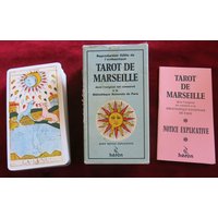 1761 Tarot Marseille Reiher Editionen Blaue Box - Nicolas Conver von RareTarots