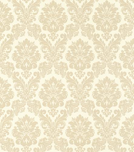 Rasch Tapeten Vliestapete (Classic-Chic) Beige beige 10,05 m x 0,53 m Trianon XIII 570526 von Rasch