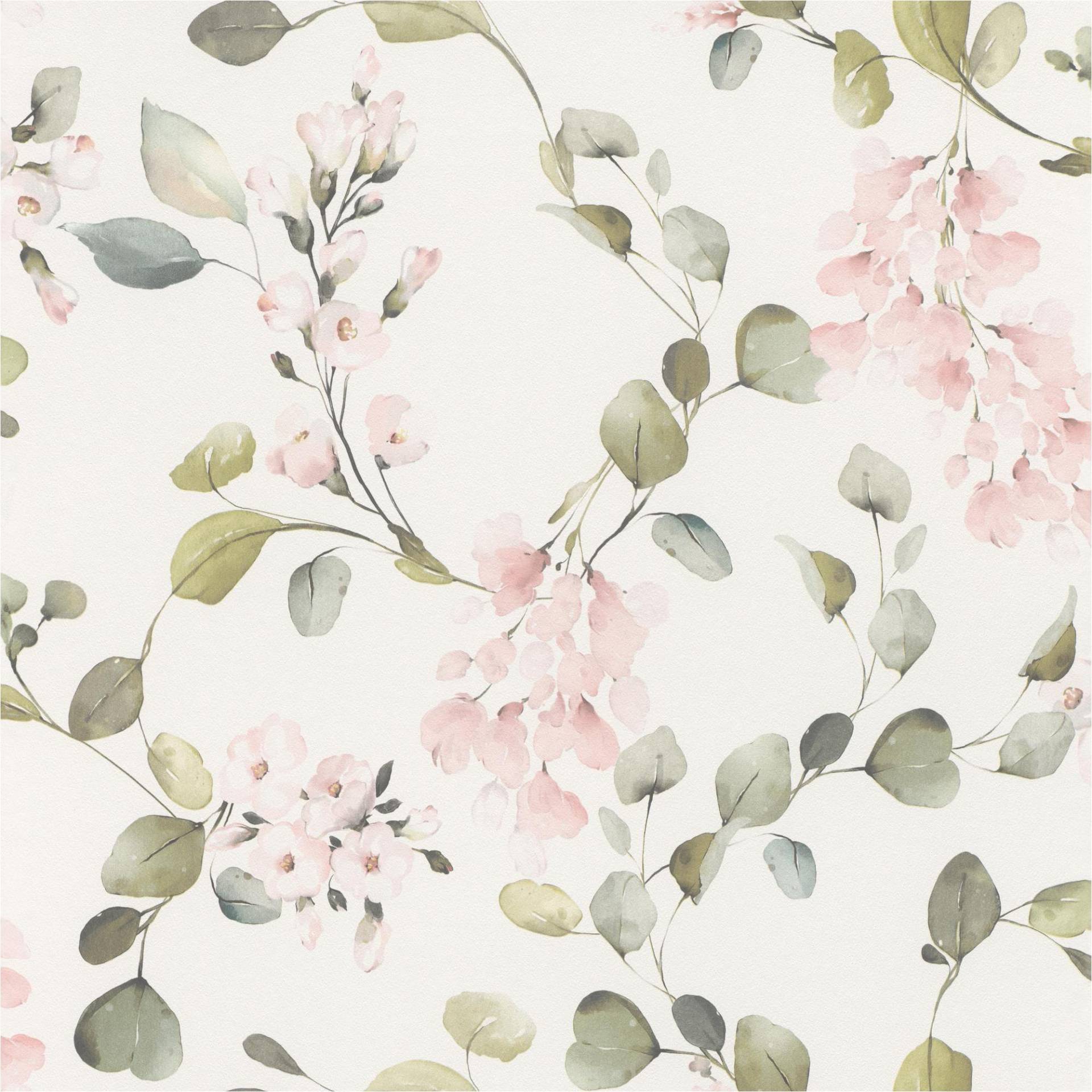 Papiertapete 285772 Blumen Floral Selection Rasch von Rasch