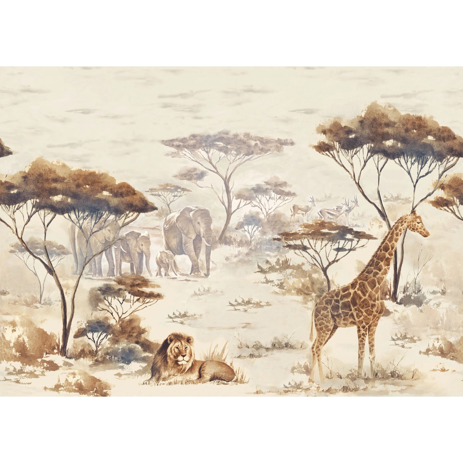 Rasch Digitaldruck African Queen III Savanne Mittelbraun 2,65 x 3,71 m Rasch Digitaldruck African Queen III Savanne Mittelbraun 2,65 x 3,71 m von Rasch