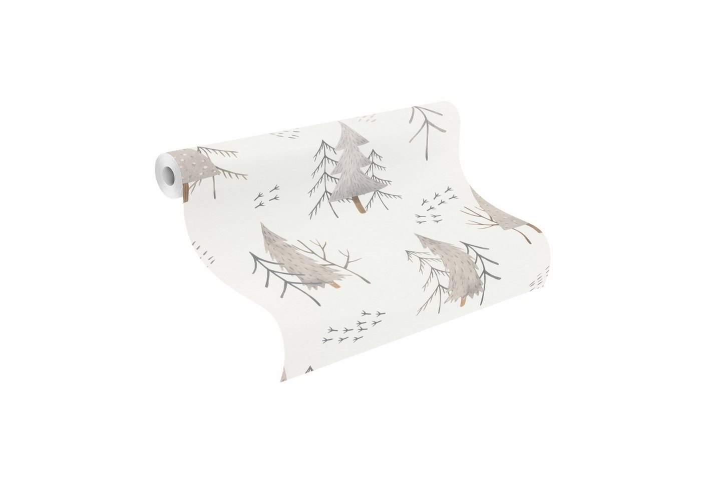 Rasch Kindertapete, glatt, uni, (1 St) von Rasch