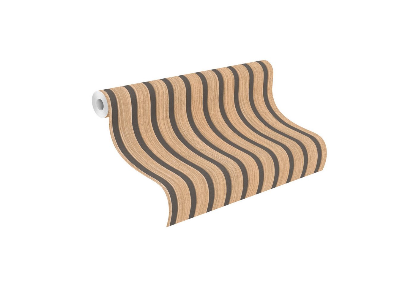 Rasch Papiertapete Papiertapete mit Holzpaneelen in Braun, glatt, Holz, Akustikpaneel-Optik Rasch Papiertapete Papiertapete mit Holzpaneelen in Braun, glatt, Holz, Akustikpaneel-Optik von Rasch