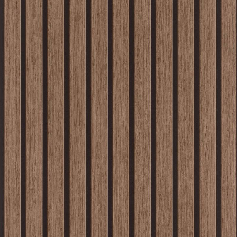 Rasch SK-Tapete Tesa 370119 Echo Akustik Braun 6 m x 0,53 m von Rasch