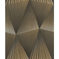Rasch Selbstklebende Vliestapete »Cario«, 6,00x0,53m Grafik anthrazit - grau | braun von Rasch