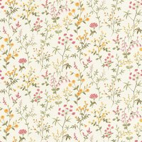 Rasch Selbstklebende Vliestapete »Daisy«, 6,00x0,53m Blumen bunt - weiss | bunt von Rasch