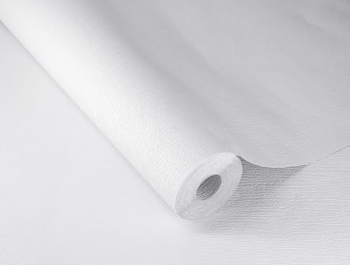 Rasch Tapete 201819 - Weiße Papiertapete mit Putz-Struktur, Putz-Optik - 10,05m x 0,53m Rasch Tapete 201819 - Weiße Papiertapete mit Putz-Struktur, Putz-Optik - 10,05m x 0,53m von Rasch