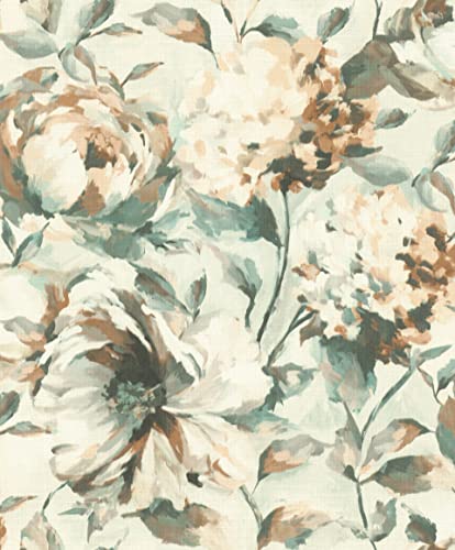 Rasch Tapeten Vliestapete (Floral) Beige 10,05 m x 0,53 m Florentine III 485134 von Rasch