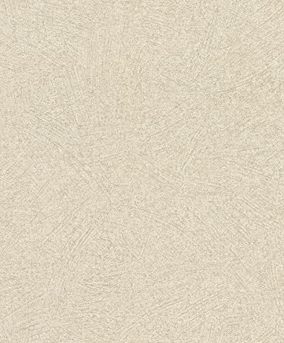 Rasch Tapeten Vliestapete (universell) Beige goldene 10,05 m x 0,53 m Concrete 520248 von Rasch