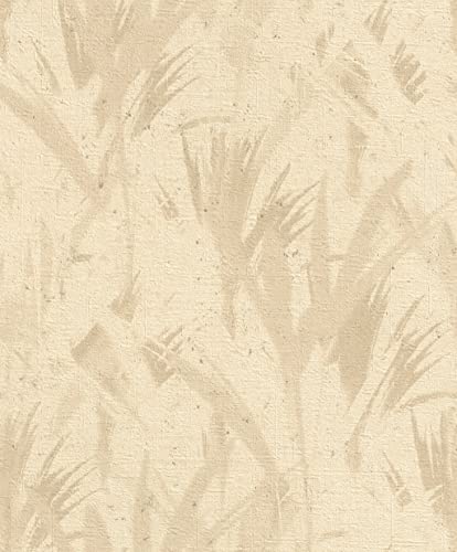 Rasch Tapeten Vliestapete (Industrial) Beige 10,05 m x 0,53 m Concrete 520743 von Rasch