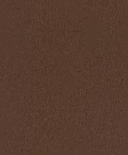 Rasch Tapete 752663 - Vliestapete mit Lederoptik in Braun aus der Kollektion African Queen - 10,05m x 0,53m (LxB) von Rasch