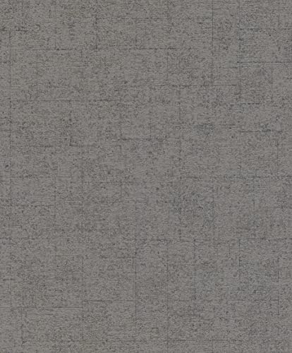 Rasch Tapeten Vliestapete (universell) Schwarz 10,05 m x 0,53 m Selection Relief/Vlies 999501 von Rasch