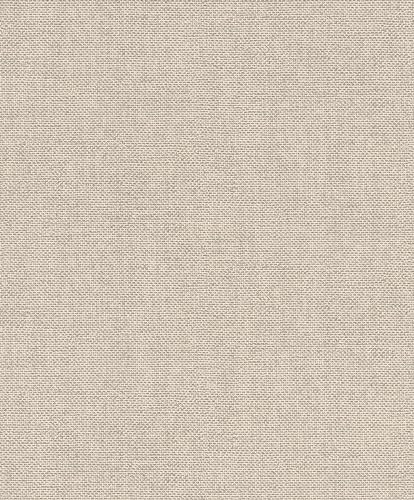 Rasch Tapeten 312164 - Unitapete aus Vlies in Beige/Grau aus der Kollektion Color your life - 10,05 m x 0,53 m (LxB) von Rasch