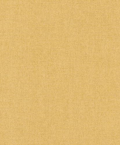 Rasch Tapeten 312195 - Unitapete aus Vlies in Gelb aus der Kollektion Color your life - 10,05 m x 0,53 m (LxB) von Rasch