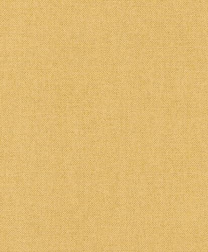 Rasch Tapeten 312195 - Unitapete aus Vlies in Gelb aus der Kollektion Color your life - 10,05 m x 0,53 m (LxB) von Rasch