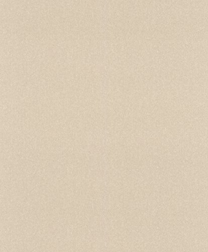 rasch Tapete 860207 aus der Kollektion b.b home passion VI – Einfarbige Vliestapete in Hellbraun mit körniger Struktur – 10,05m x 53cm (L x B) von Rasch