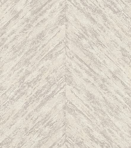 Rasch Tapeten Vliestapete (Grafisch) Beige graue 10,05 m x 0,53 m Linares 617511 von Rasch