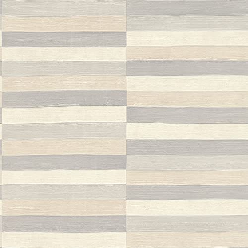 Rasch Tapeten Vliestapete (Grafisch) Grau beige 10,05 m x 0,53 m Club 418712 von Rasch