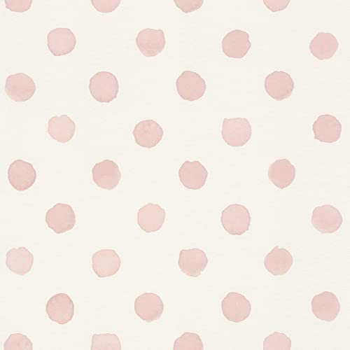 Rasch Tapeten Vliestapete (Grafisch) Rosa weiße 10,05 m x 0,53 m Bambino XIX 252019 von Rasch